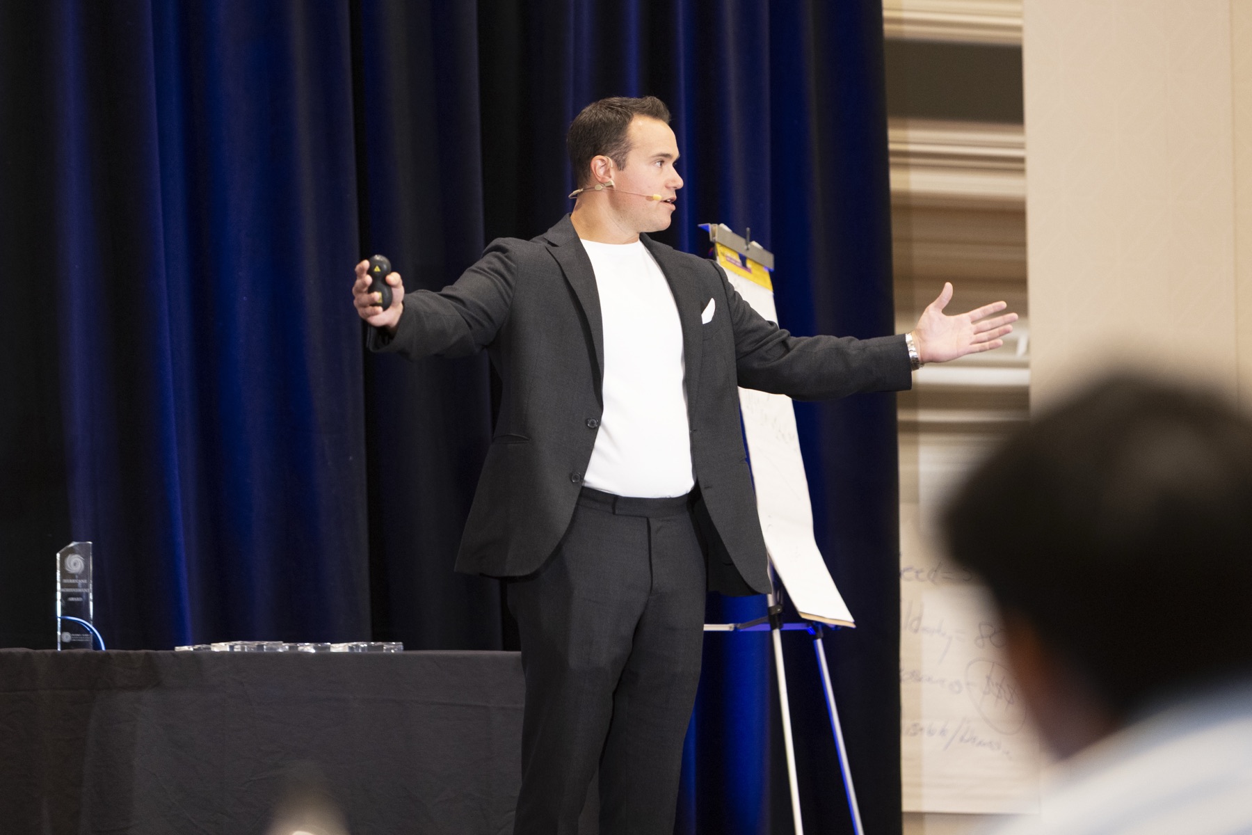 Nick Bonitatibus speaking on stage